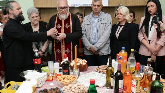 Барошевић на обележавању Спасовдана, крсне славе Градске организације инвалида рада и особа са инвалидитетом Зајечар