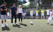 Деца са инвалидитетом и деца без родитељског старања, на иницијативу Министарства, први пут учествују на фудбалском кампу Деки 5