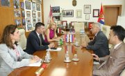 Министар Ђорђевић са новопостављеним амбасадором Русије Харченком о пријатељским односима са Србијом