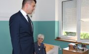 Министар Ђорђевић обишао радове на реконструкцији Дома стационара на Карабурми