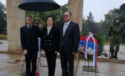 Губернатор Ханти–Мансијског аутономног округа положила венац и одала почаст ослободиоцима Београда у Другом светком рату