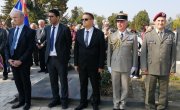 Положени венци и одата почаст страдалим српским и француским  војницима у Првом светском рату у Зајечару