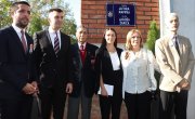 Министар Ђорђевић свечано открио таблу са именом Јагоша Жарића у истоименој улици
