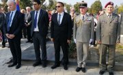 Положени венци и одата почаст страдалим српским и француским  војницима у Првом светском рату у Зајечару