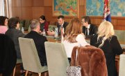 Ђорђевић са делегацијом Крфа о плановима за обнову и уређење Маузолеја и Српског споменичког комплекса на острву Видо