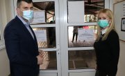 Ђорђевић у контроли у Геронтолошком центру у Панчеву