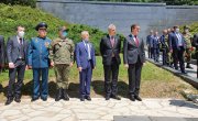 Положени венци на Споменик совјетским ветеранима на Авали поводом Дана победе над фашизмом у Другом светском рату