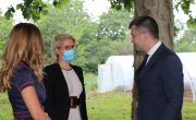 Ђорђевић на отварању првог инклузивног игралишта за особе са инвалидитетом и децу са посебним потребама у Панчеву