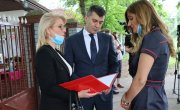 Ђорђевић на отварању првог инклузивног игралишта за особе са инвалидитетом и децу са посебним потребама у Панчеву