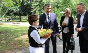 Ђорђевић на отварању првог инклузивног игралишта за особе са инвалидитетом и децу са посебним потребама у Панчеву