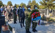 Положени венци и одата почаст страдалим српским и француским  војницима у Првом светском рату у Зајечару