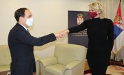 Кисић Тепавчевић и амбасодор Турске – унапређење сарадње у области социјалне заштите
