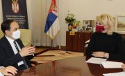 Кисић Тепавчевић и амбасодор Турске – унапређење сарадње у области социјалне заштите