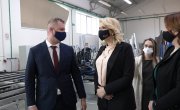 Кисић Тепавчевић обишла предузеће „Ролопласт“ у Сремској Митровици