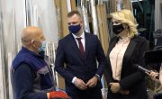 Кисић Тепавчевић обишла предузеће „Ролопласт“ у Сремској Митровици