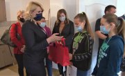 Кисић Тепавчевић посетила породицу Јаковљевић у мионичком селу Попадић