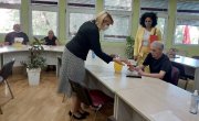 Министарка Кисић Тепавчевић у Геронтолошком центру у Јагодини