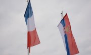 Oдата почаст страдалим српским и француским  војницима у Првом светском рату у Зајечару