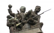 Oдата почаст страдалим српским и француским  војницима у Првом светском рату у Зајечару