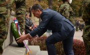 Oдата почаст страдалим српским и француским  војницима у Првом светском рату у Зајечару