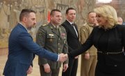 Министарка Кисић са полазницима Високих студија безбедности и одбране