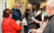 Обиласку Геронтолошлог центра присуствовала је и помоћница у Сектору за заштиту особа са инвалидитетом Биљана Барошевић.
