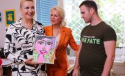 Министарка Кисић са младима из Удружења за помоћ МНРО Звездара