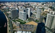 Вучић и Ердоган обишли градилиште Куле Београд у Београду на води