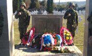 Положени венци и одата почаст страдалим српским и француским војницима у Првом светском рату у Зајечару