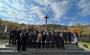 Обележен Дан примирја у Првом светском  рату на Српском војничком гробљу у Битољу 