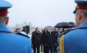 Обележавање Међународног дана сећања на жртве Холокауста,  Старо сајмиште,  Споменик жртава геноцида у Другом светском рату,  говор министра за рад,запошљавање,борачка и социјална питања Николе Селаковића   
