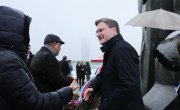Обележавање Међународног дана сећања на жртве Холокауста,  Старо сајмиште,  Споменик жртава геноцида у Другом светском рату,  говор министра за рад,запошљавање,борачка и социјална питања Николе Селаковића   