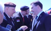 Говор министра за рад, запошљавање, борачка и социјална питања Николе Селаковића поводом обележавања 78 година од пробоја Сремског фронта (Спомен комплекс „Сремски фронт“, Адашевци код Шида)