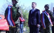Говор министра за рад, запошљавање, борачка и социјална питања Николе Селаковића поводом обележавања 78 година од пробоја Сремског фронта (Спомен комплекс „Сремски фронт“, Адашевци код Шида)