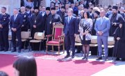 Министар Селаковић на откривању споменика патријарху Иринеју у Нишу