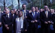 Министар Селаковић приуствовао обележавању Дана сећања на жртве усташког злочина геноцида у Концентрационом логору Јасеновац и његовом највећем стратишту Доња Градина