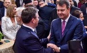 Говор министра за рад, запошљавање, борачка и социјална питања Николе Селаковића на свечаној академији поводом обележавања 175. годишњице Мајске скупштине, Нови Сад