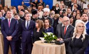 Говор министра за рад, запошљавање, борачка и социјална питања Николе Селаковића на свечаној академији поводом обележавања 175. годишњице Мајске скупштине, Нови Сад