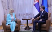 Министар Селаковић на састанку председницом Скупштине главног града Подгорице