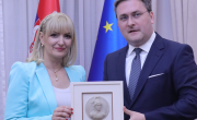 Министар Селаковић на састанку председницом Скупштине главног града Подгорице