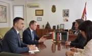 Министар Селаковић са амбасадором Мађарске