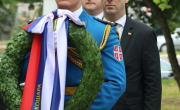 Председник Народне скупштине Р. Србије Орлић  и министар Селаковић положили венац на Споменик херојима са Кошара