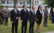 Председник Народне скупштине Р. Србије Орлић  и министар Селаковић положили венац на Споменик херојима са Кошара
