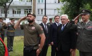 Председник Народне скупштине Р. Србије Орлић  и министар Селаковић положили венац на Споменик херојима са Кошара