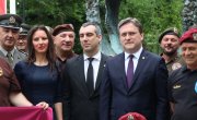 Председник Народне скупштине Р. Србије Орлић  и министар Селаковић положили венац на Споменик херојима са Кошара