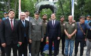 Председник Народне скупштине Р. Србије Орлић  и министар Селаковић положили венац на Споменик херојима са Кошара