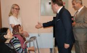 Министар Селаковић обишао Домско одељење за смештај старих лица у Деспотовцу