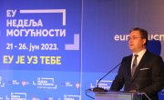 Министар Селаковић на ЕУ недељи могућности : За реализацију  програма Гаранција  за младе обезбеђено пет и по милиона евра