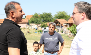Министар Селаковић обишао поплављена подручја у општинама Дољевац и Смедеревска Паланка