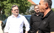 Министар Селаковић обишао поплављена подручја у општинама Дољевац и Смедеревска Паланка